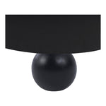 Daphne 89" Chenille Fabric Upholstered Sofa in Black