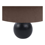 Daphne 89" Chenille Fabric Upholstered Sofa in Brown
