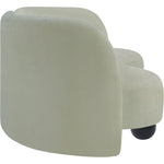 Daphne 89" Chenille Fabric Upholstered Sofa in Mint