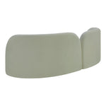 Daphne 89" Chenille Fabric Upholstered Sofa in Mint