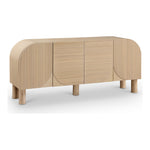 Casablanca Solid Wood And Oak Veneer Sideboard / Buffet in Oak