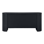 Belinda Beech Wood And Oak Veneer Sideboard / Buffet in Black