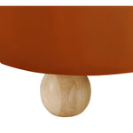 Daphne Velvet Upholstered Chair in Cognac