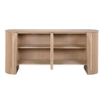 Belinda Beech Wood And Oak Veneer Sideboard / Buffet in Oak