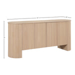 Belinda Beech Wood And Oak Veneer Sideboard / Buffet in Oak