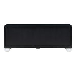 Cardiff Laquer And Oak Veneer Sideboard / Buffet (77022-) in Black