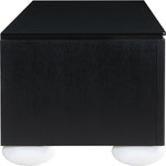 Cardiff Laquer And Oak Veneer Sideboard / Buffet (77022-) in Black