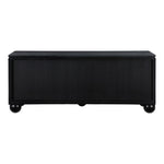Cardiff Laquer And Oak Veneer Sideboard / Buffet (77023-) in Black