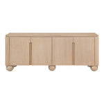 Cardiff Laquer And Oak Veneer Sideboard / Buffet (77023-) in Natural
