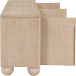 Cardiff Laquer And Oak Veneer Sideboard / Buffet (77023-) in Natural