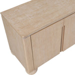 Cardiff Laquer And Oak Veneer Sideboard / Buffet (77023-) in Natural