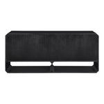 Parker Solid Wood And Ash Veneer Sideboard / Buffet in Black