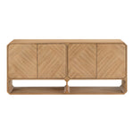 Parker Solid Wood And Ash Veneer Sideboard / Buffet in Natural