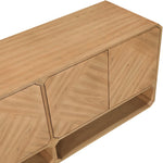 Parker Solid Wood And Ash Veneer Sideboard / Buffet in Natural