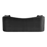 Destin 91" Velvet Upholstered Sofa in Black