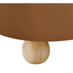Daphne 89" Velvet Upholstered Sofa in Saddle