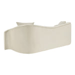 Destin 91" Velvet Upholstered Sofa in Cream