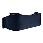Destin 91" Velvet Upholstered Sofa in Navy