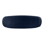 Emery 95" Velvet Upholstered Sofa in Navy