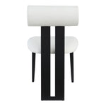 Dario Vegan Leather Upholstered Dining Chair in Cream
