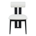 Dario Vegan Leather Upholstered Dining Chair in Cream