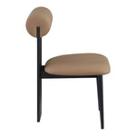Dario Vegan Leather Upholstered Dining Chair in Tan
