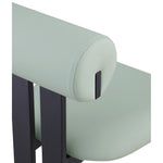 Dario Vegan Leather Upholstered Dining Chair in Mint
