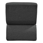 Desiree Boucle Fabric Upholstered Accent Chair in Black