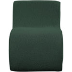 Desiree Boucle Fabric Upholstered Accent Chair in Green