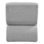 Desiree Boucle Fabric Upholstered Accent Chair in Grey