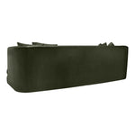 Alder 93.5" Velvet Upholstered Sofa in Green