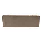 Alder 93.5" Velvet Upholstered Sofa in Taupe