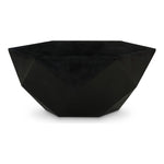 Diamante Oak Veneer Coffee Table in Black