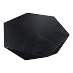 Diamante Oak Veneer Coffee Table in Black