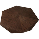Diamante Oak Veneer Coffee Table in Brown