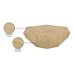 Diamante Veneer Coffee Table in Oak