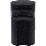 Dimple Iron 3pc. Modular Nesting End / Side Table in Black