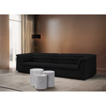 Dimple Iron 3pc. Modular Nesting End / Side Table in White