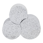Dimple Iron 3pc. Modular Nesting End / Side Table in White
