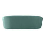 Riley 91" Velvet Upholstered Sofa in Mint
