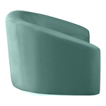 Riley 91" Velvet Upholstered Sofa in Mint