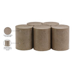 Dimple Iron 5pc. Modular Nesting Coffee Table in Taupe