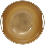 Doma Glass Top And Iron Base Coffee Table in Cream