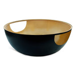 Doma Glass Top And Iron Base Coffee Table in Black