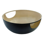 Doma Glass Top And Iron Base Coffee Table in Black