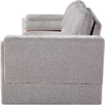 Madeline 89" Chenille Fabric Upholstered Sofa in Grey