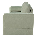 Madeline 89" Chenille Fabric Upholstered Sofa in Mint