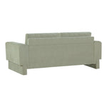 Madeline 89" Chenille Fabric Upholstered Sofa in Mint