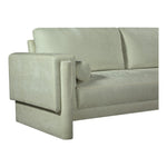 Madeline 89" Chenille Fabric Upholstered Sofa in Mint