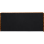 Drew Corduroy Fabric Upholstered King Bed (3 Boxes) in Saddle